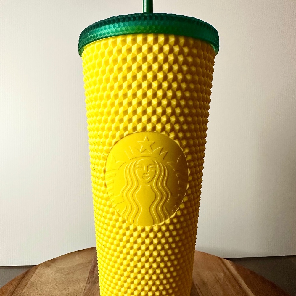 Starbucks Special Edition Pineapple Venti Cup with Straw